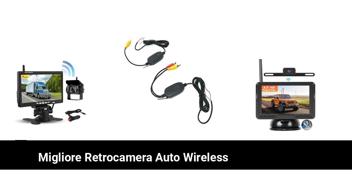 La migliore retrocamera auto wireless: confronto commerciale