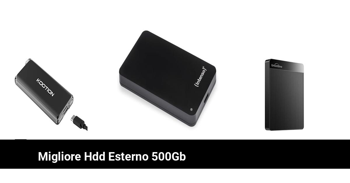 Confronto dei migliori HDD esterni da 500GB: quale scegliere?