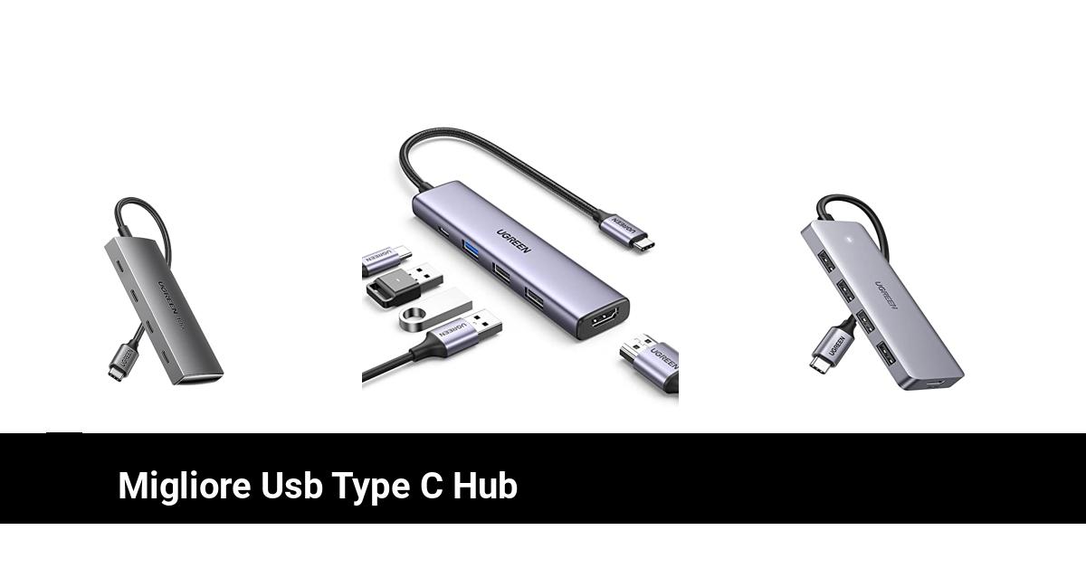 Il Miglior Hub USB Tipo C: Confronto commerciale dei migliori prodotti