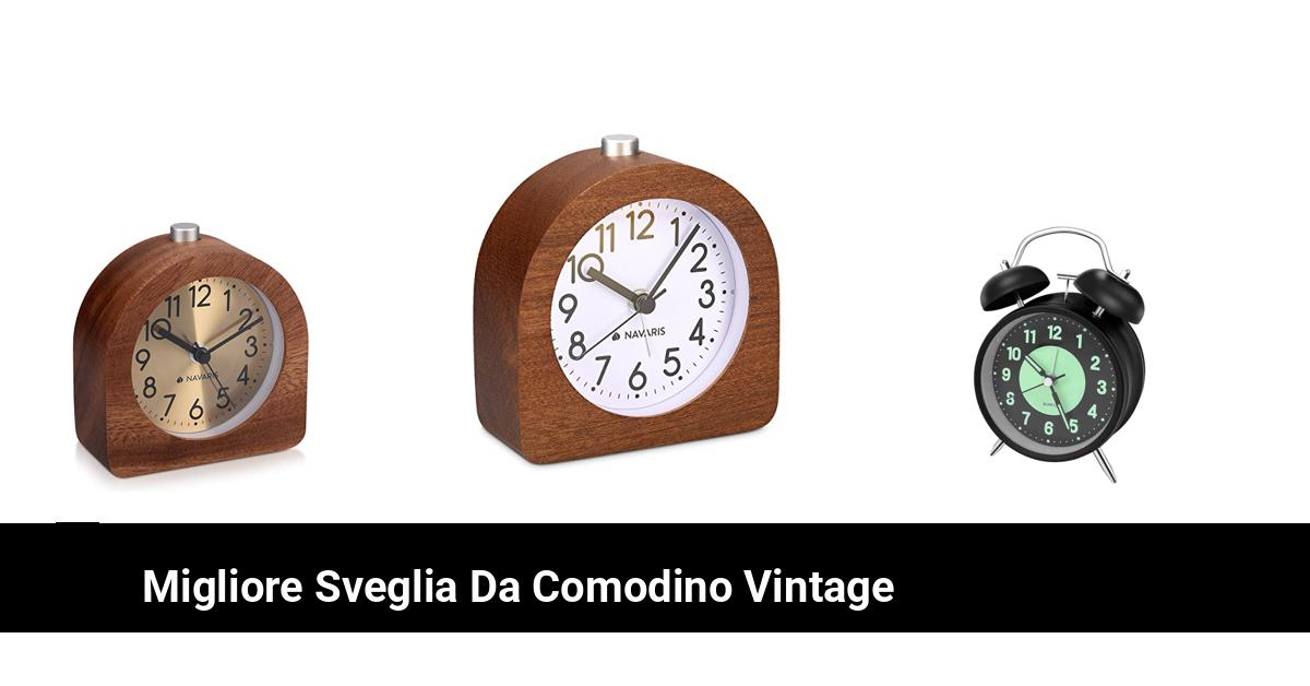 Il confronto dei migliori sveglia da comodino vintage: quale scegliere?